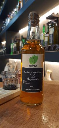 Cachaça Artesanal de Hortelã